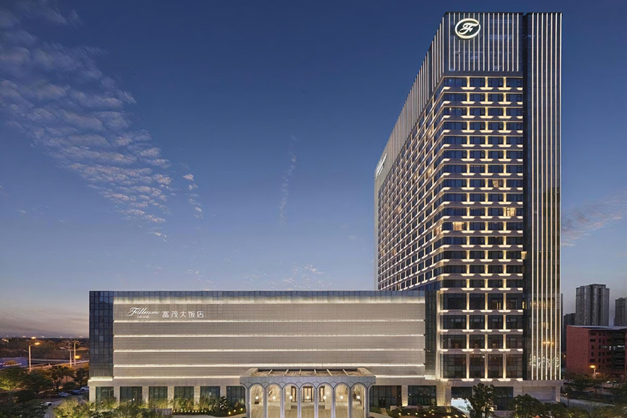 合肥濱湖富茂大飯店工程項目案例